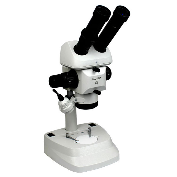 Медицинский бинокулярный стереоскопический микроскоп ЛЗОС МБС-10М фото2