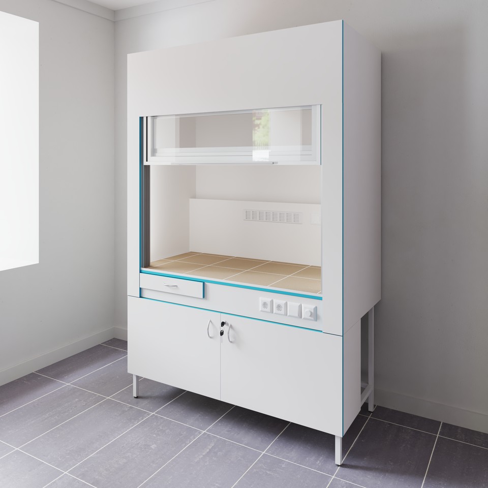 Вытяжной шкаф Теолаб ШВ-1500 КГ-Комфорт фото4