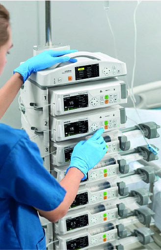 Оборудоввание для мониторинга и жизнеобеспечения пациентов Mindray.