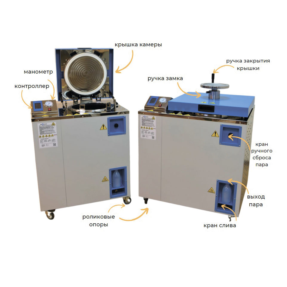 Паровой стерилизатор Белаквилон BA clave 75 V фото3