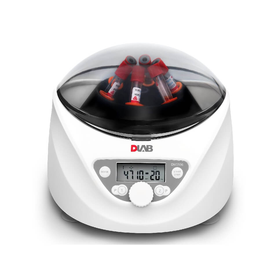 Медицинская центрифуга низкоскоростная DLAB DM0506 с ротором A5P17+A2P17 (6×15 мл/10 мл/7 мл/1,5-5 мл) фото1