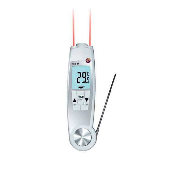 Складной водонепроницаемый термометр Testo 104-IR: фотографии