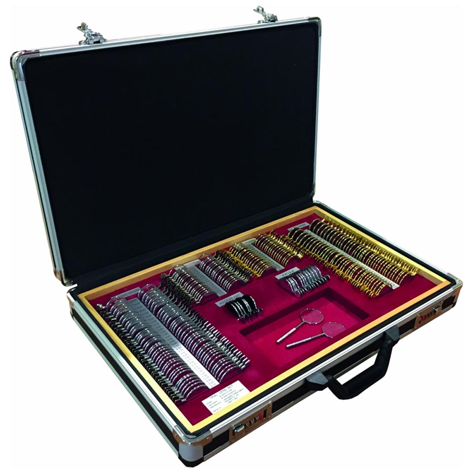 Набор пробных очковых линз с пробной оправой ALMAS MT-226: фотографии