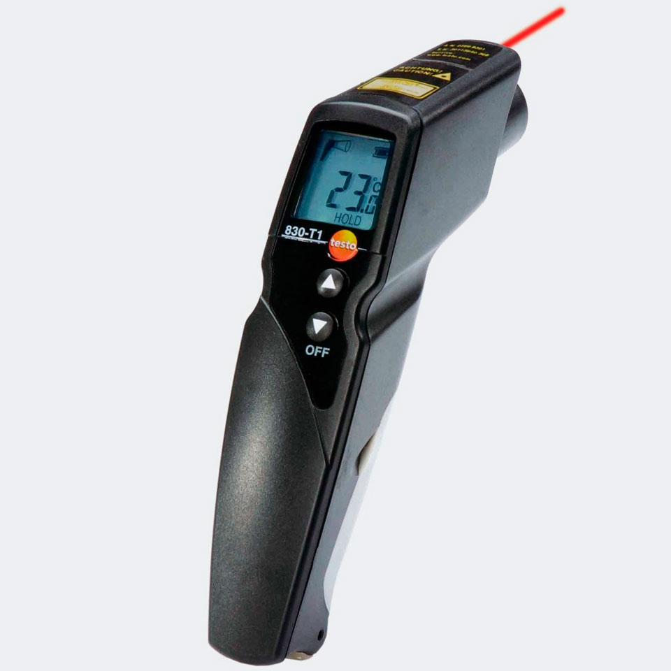 Инфракрасный термометр Testo 830-T1: фотографии