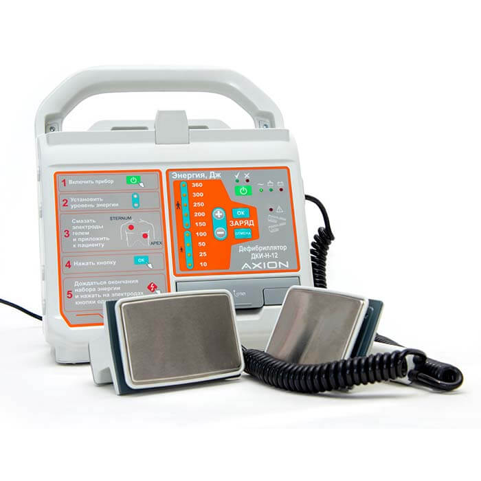 Автоматический переносной дефибриллятор Аксион ДКИ-Н-12 фото3