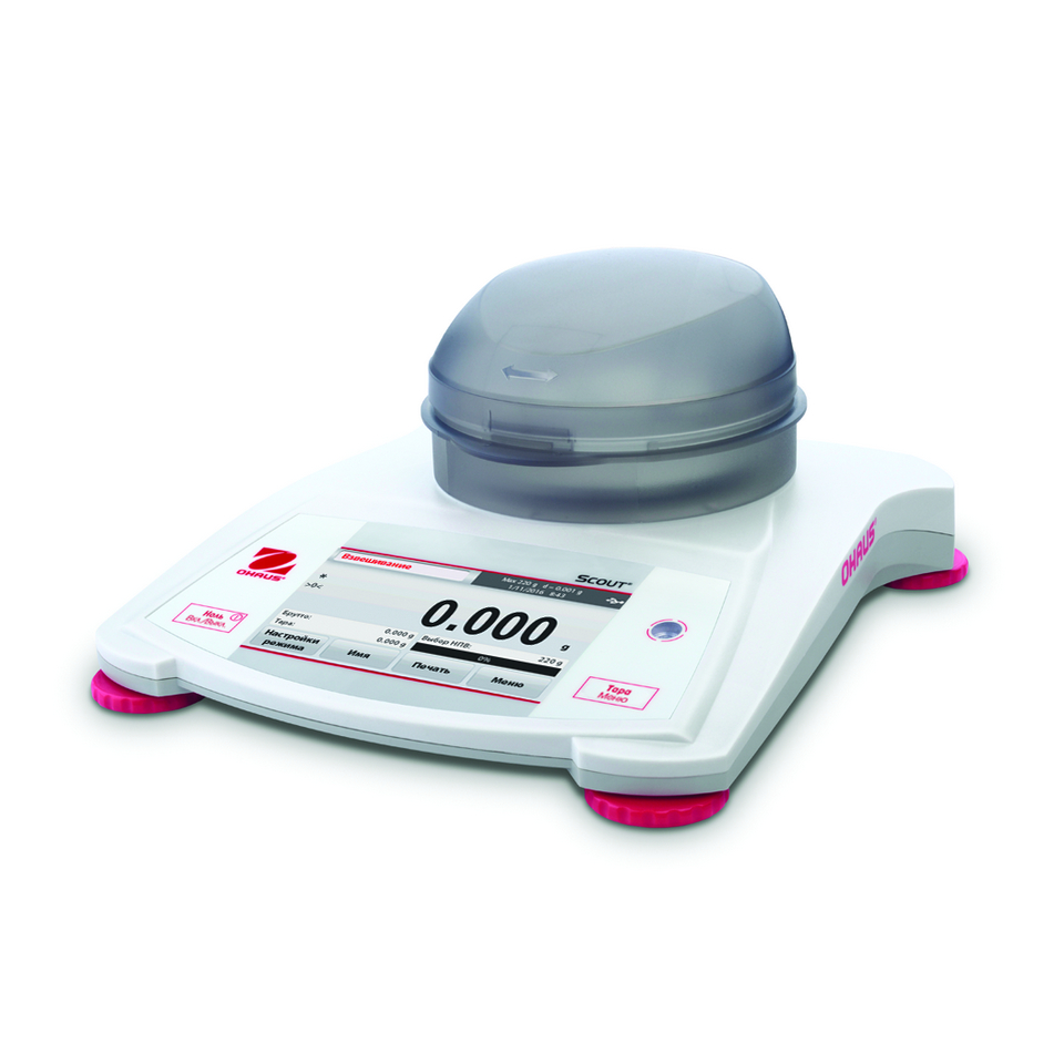 Портативные весы OHAUS Scout STX123: фотографии