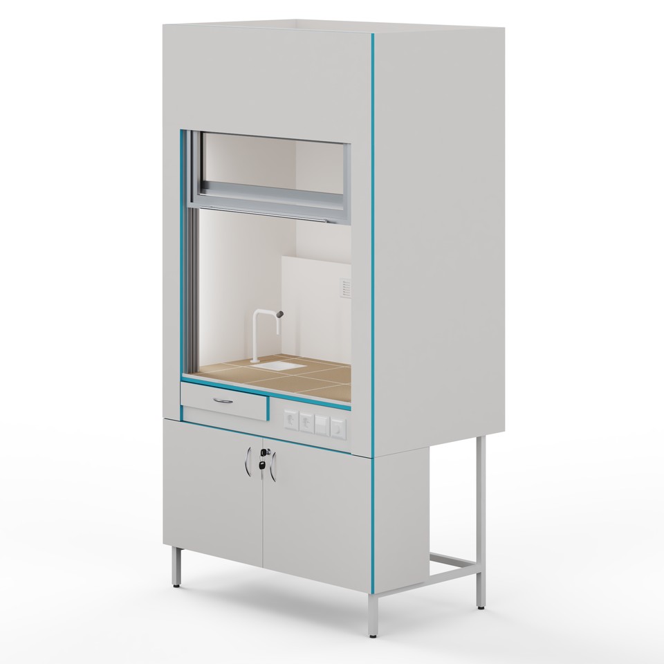 Вытяжной шкаф Теолаб ШВ-1200 КГ-С-Комфорт фото1