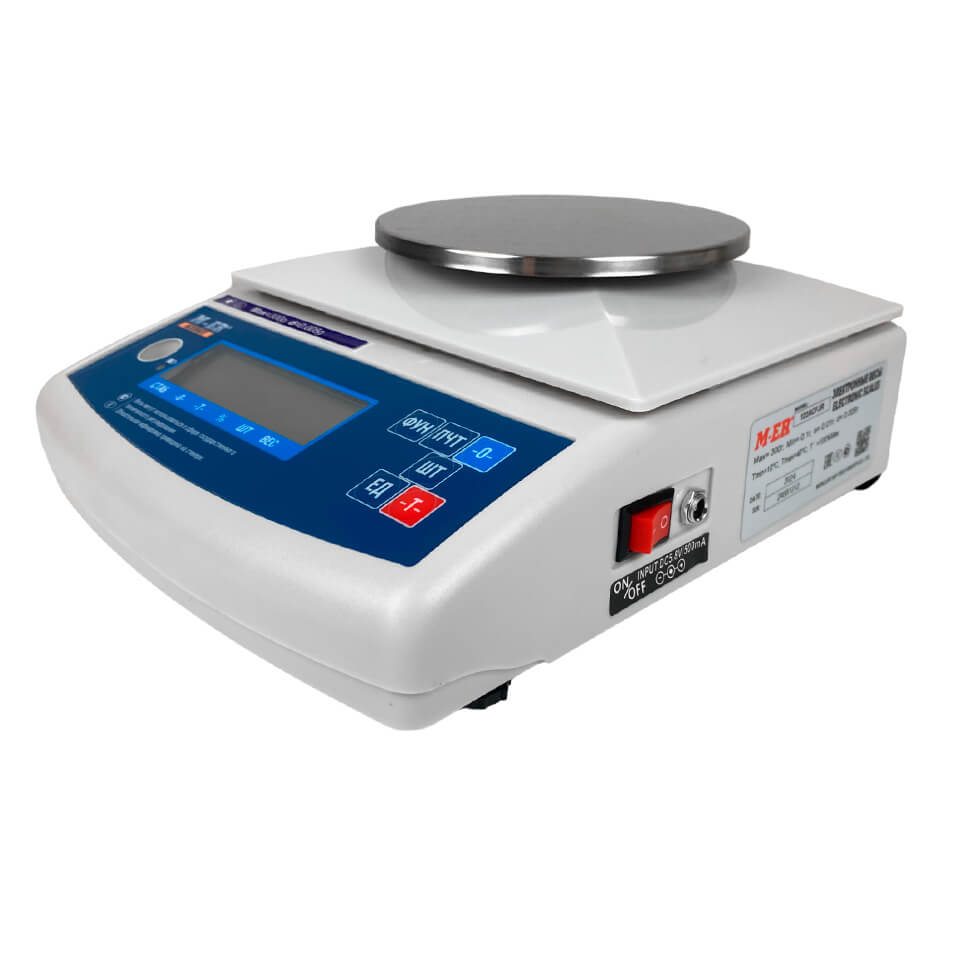 Весы лабораторные MERTECH M-ER 122 ACFJR-300.005 ACCURATE LСD (300 г, 0,005 г, внешняя калибровка): фотографии
