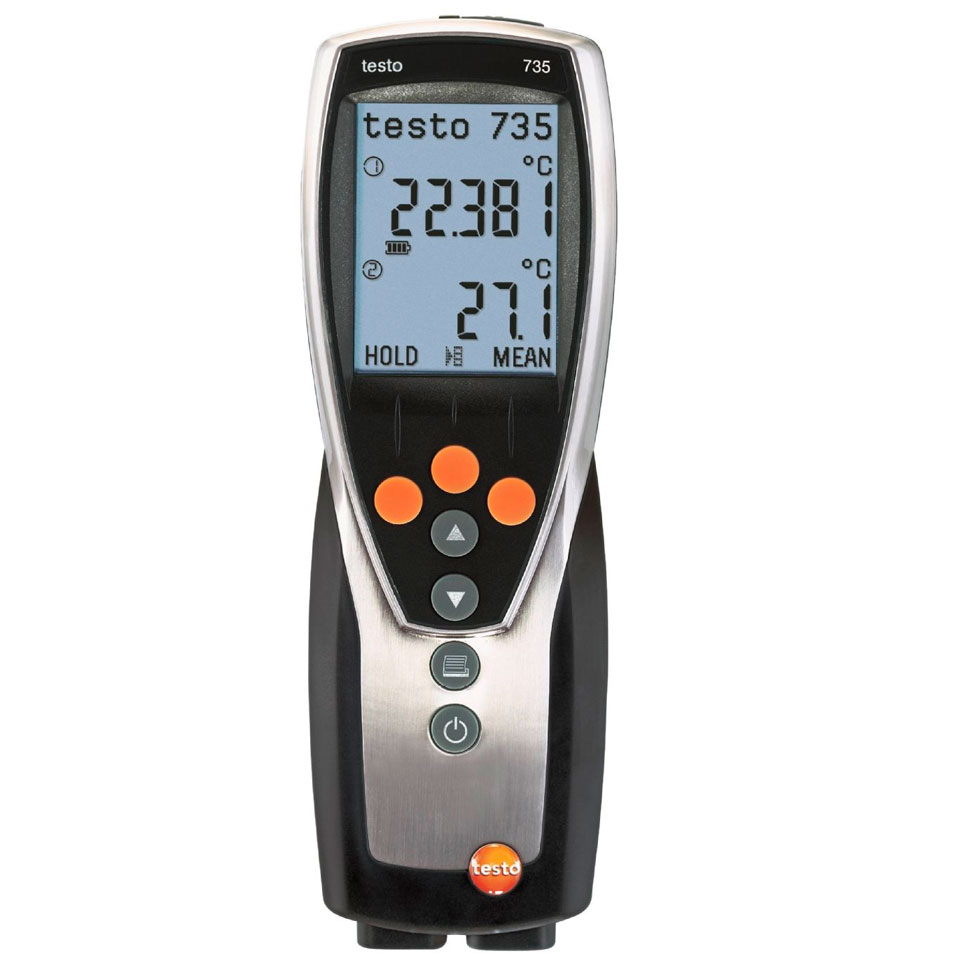 Трёхканальный термометр Testo 735: фотографии