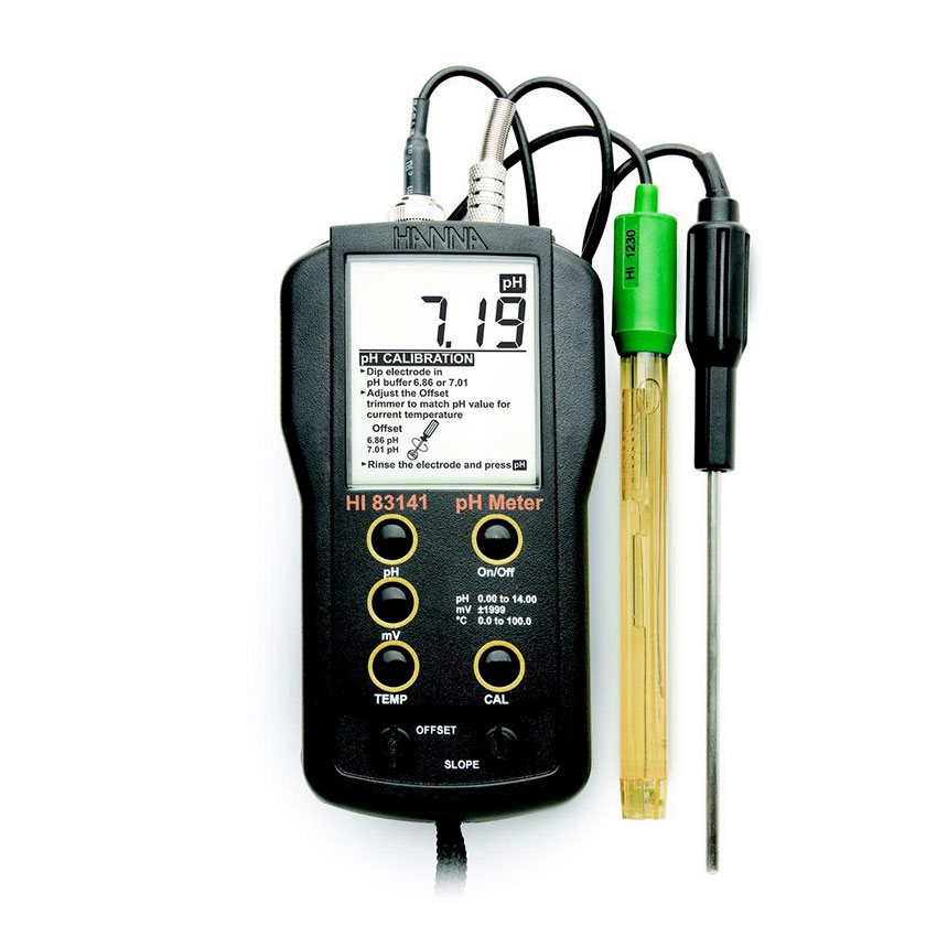 Портативный pH/ОВП/С-метр Hanna HI83141 фото1