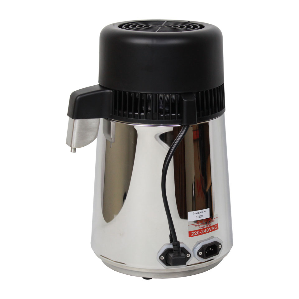 Бытовой настольный аквадистиллятор Stegler BL-9900 c пластиковым приёмником фото4