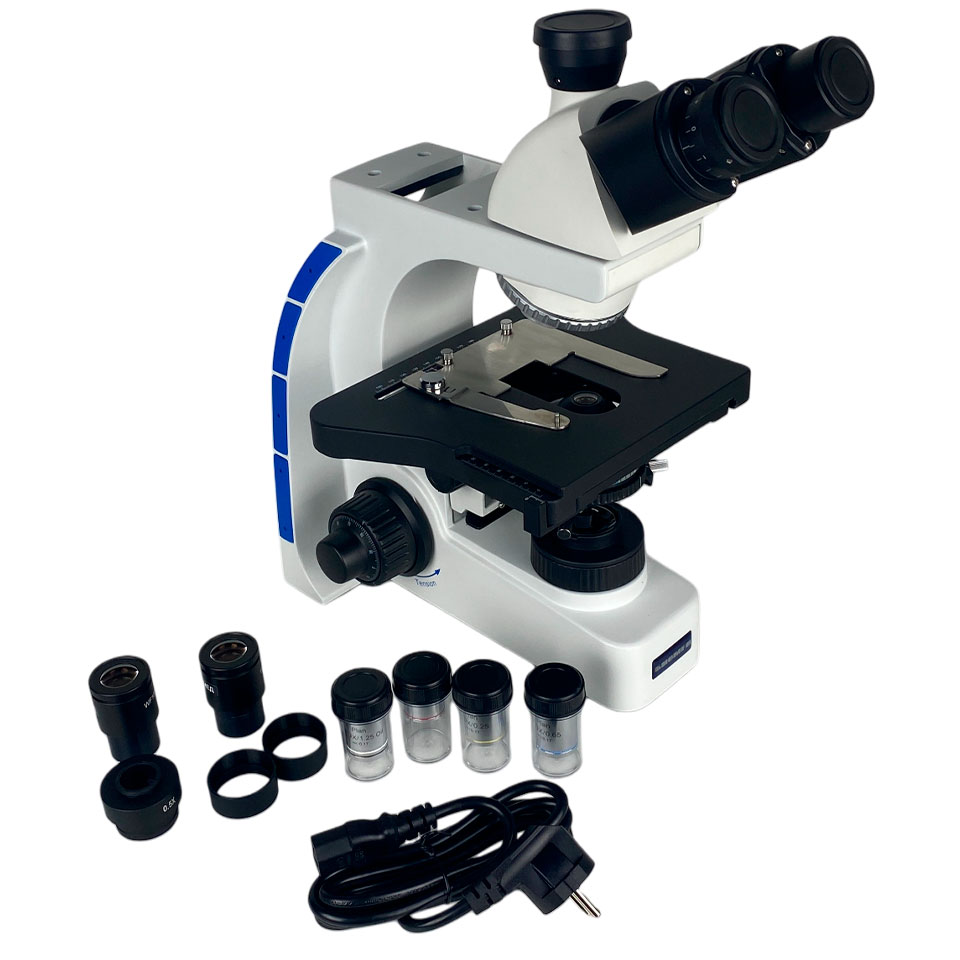 Медицинский тринокулярный микроскоп Биомед 6 вариант 3 LED фото6
