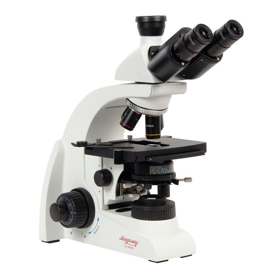 Медицинский тринокулярный микроскоп Микромед-2 вар. 3-20 inf фото1