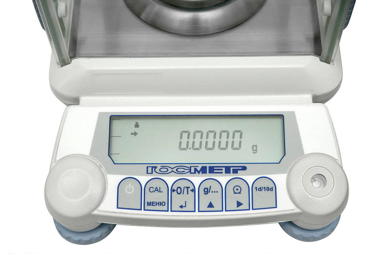 Весы аналитические Госметр ВЛ-320С (320 г, 0,0001 г, самокалибровка) фото2