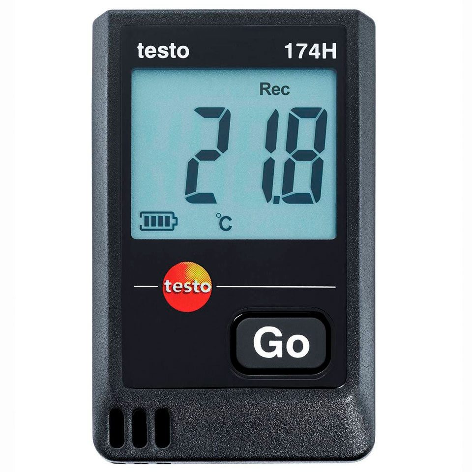 Мини-логгер температуры и влажности Testo 174 H: фотографии