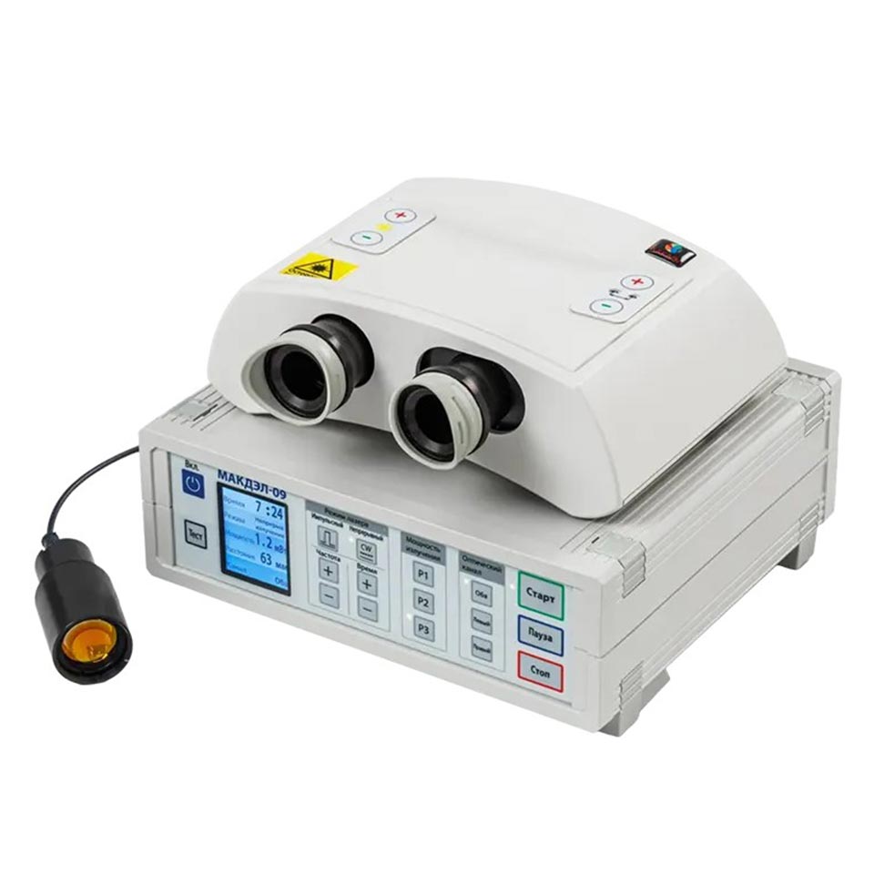 ИК-лазерный аппарат для коррекции аккомодационных нарушений зрения МАКДЭЛ-09: фотографии