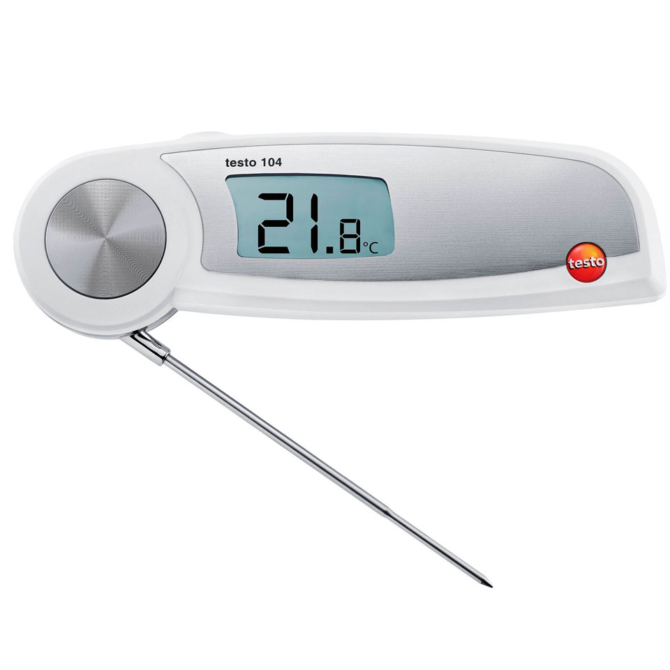 Складной водонепроницаемый термометр Testo 104: фотографии