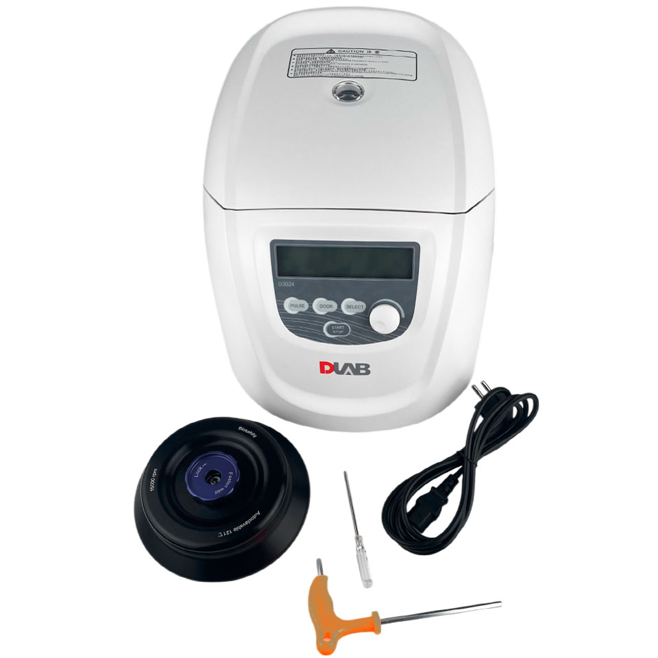 Медицинская микроцентрифуга DLAB D3024 с ротором AS24-2 фото6