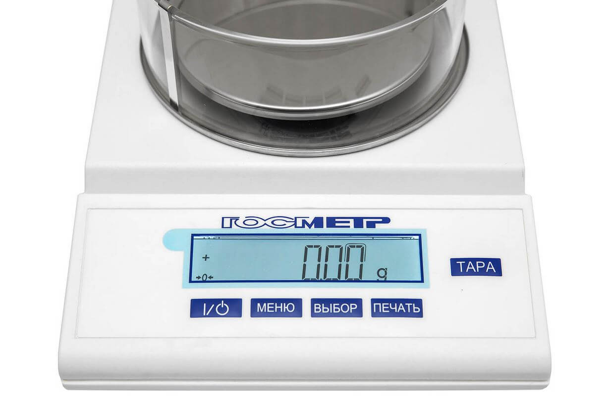 Весы лабораторные Госметр  ВЛТЭ-210 (210 г, 0,001 г, внешняя калибровка) фото2