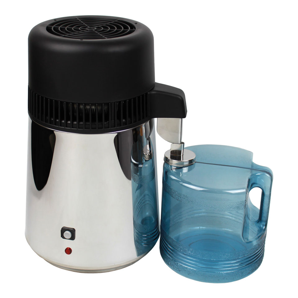 Бытовой настольный аквадистиллятор Stegler BL-9900 c пластиковым приёмником фото1