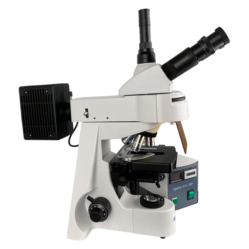 Планахроматический люминесцентный тринокулярный микроскоп Биолаб 11 ЛЮМ фото2