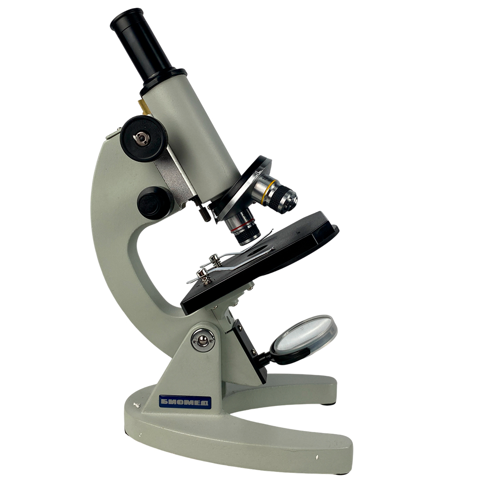 Медицинский монокулярный микроскоп Биомед 1 фото5