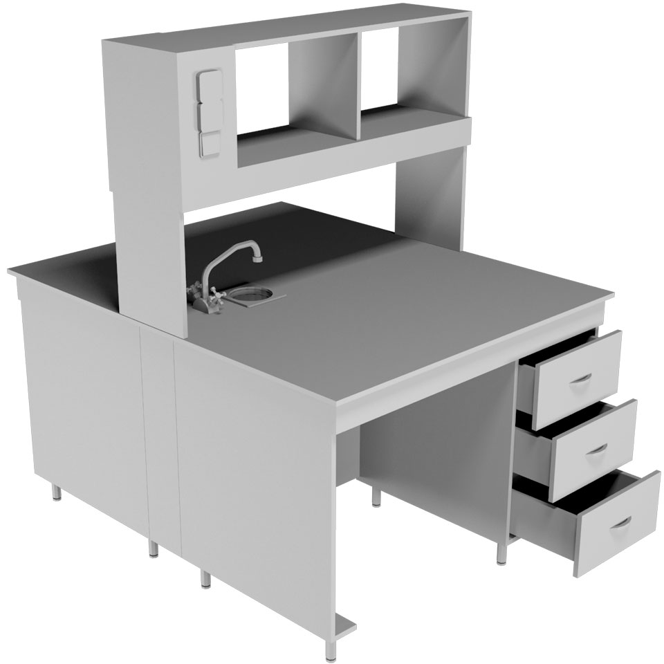 Химический лабораторный стол НВ-1200 ОХ фото2