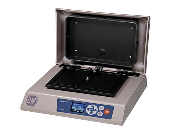 Медицинский шейкер-термостат на 2 планшеты ELMI ST-3M фото1
