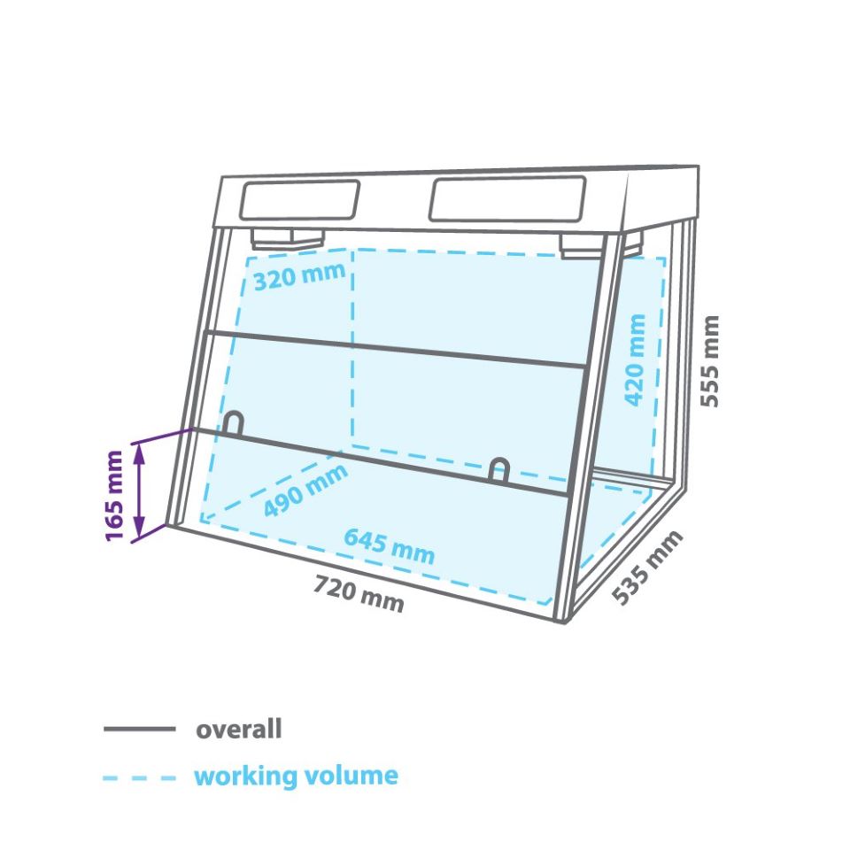 Бокс для стерильных работ BioSan UVC/T-AR фото3