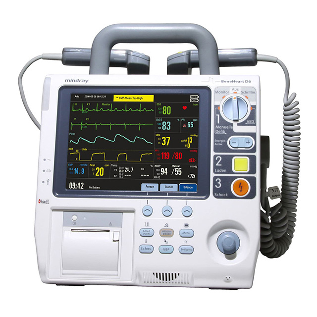 Дефибриллятор-монитор Mindray BeneHeart D6: фотографии