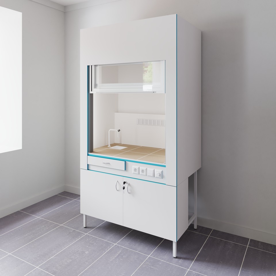 Вытяжной шкаф Теолаб ШВ-1200 КГ-С-Комфорт фото4