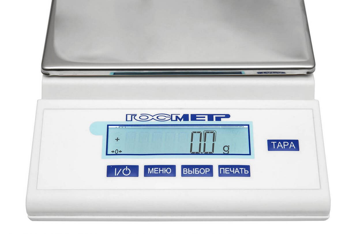 Весы лабораторные технические Госметр ВЛТЭ-5100Т (5100 г, 1 г, внешняя калибровка) фото2
