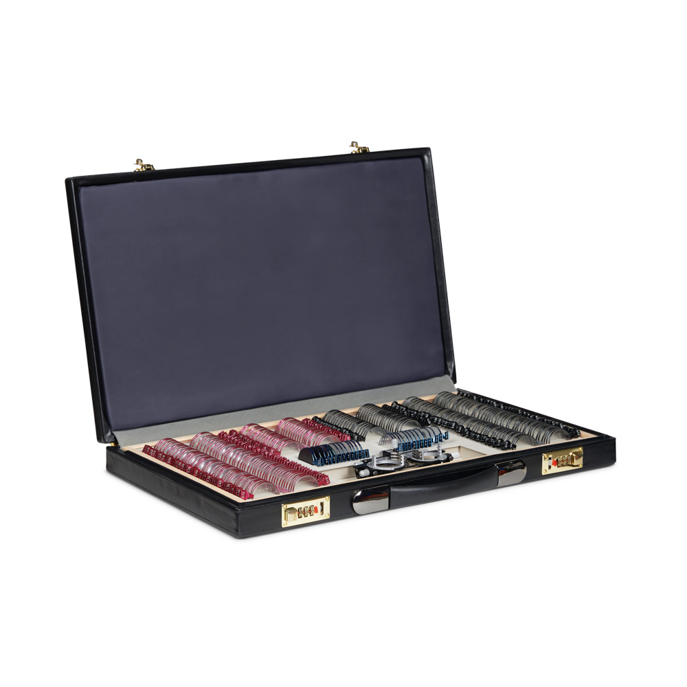 Набор пробных очковых линз c оправой Armed-4 на 266 линз: фотографии