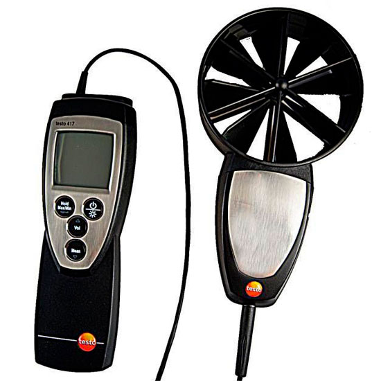 Анемометр c вынесенной крыльчаткой Testo 417-2 фото1