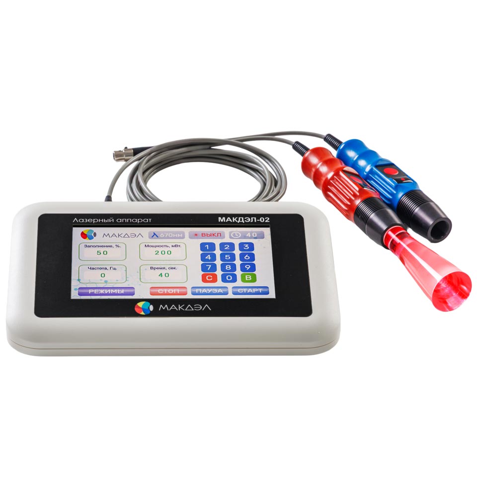Лазерный многофункциональный физиотерапевтический аппарат МАКДЭЛ-02 фото1