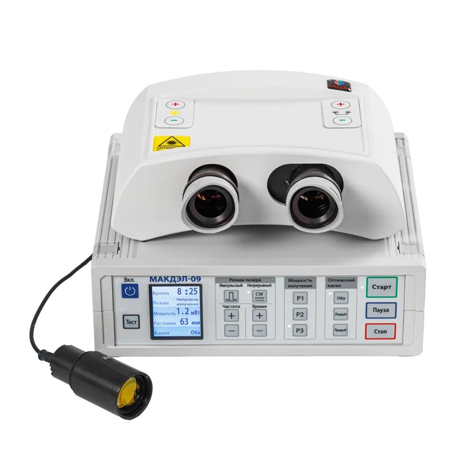 ИК-лазерный аппарат для коррекции аккомодационных нарушений зрения МАКДЭЛ-09 фото3