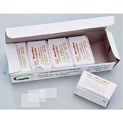 Стекло покровное 24×21×0,45 мм, 100/500 штук в упаковке: фотографии