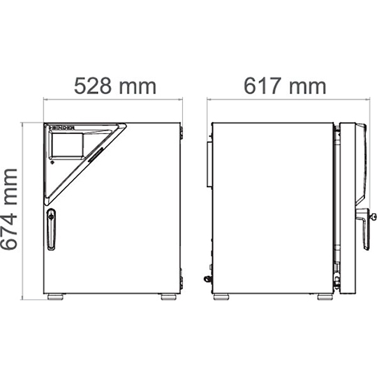 СО₂-инкубатор BINDER СB 53 фото3 СО₂-инкубатор BINDER СB 53 фото3