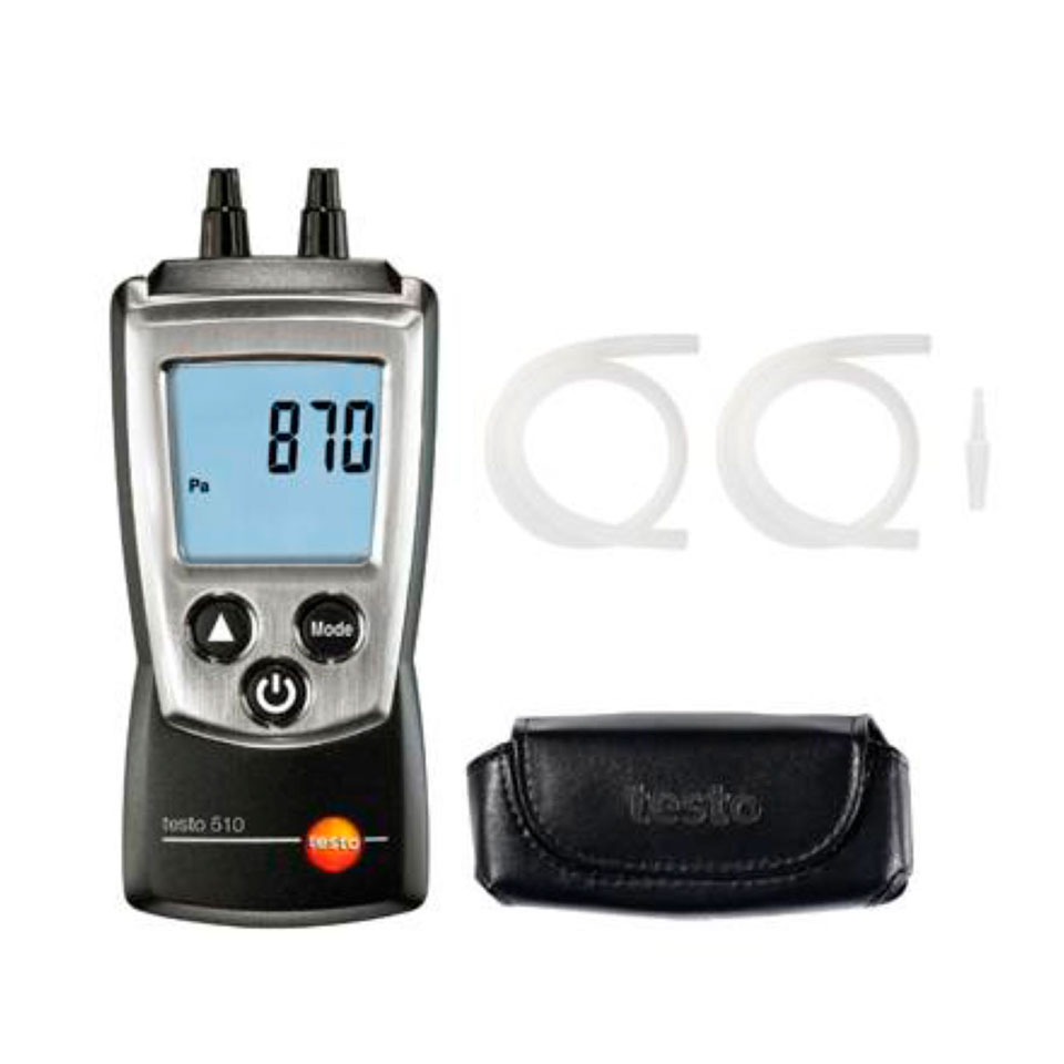Карманный дифференциальный манометр Testo 510: фотографии
