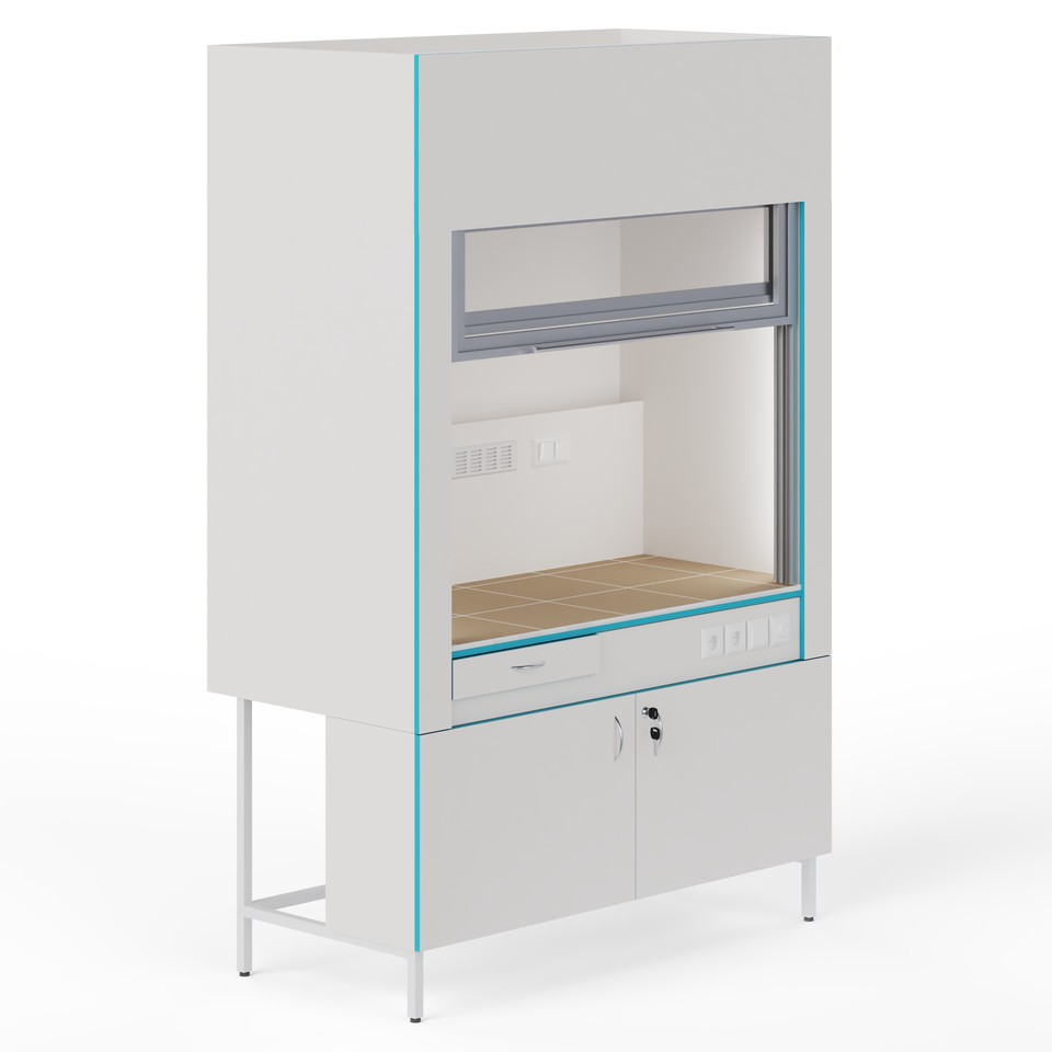 Вытяжной шкаф Теолаб ШВ-1500 КГ-Комфорт фото3