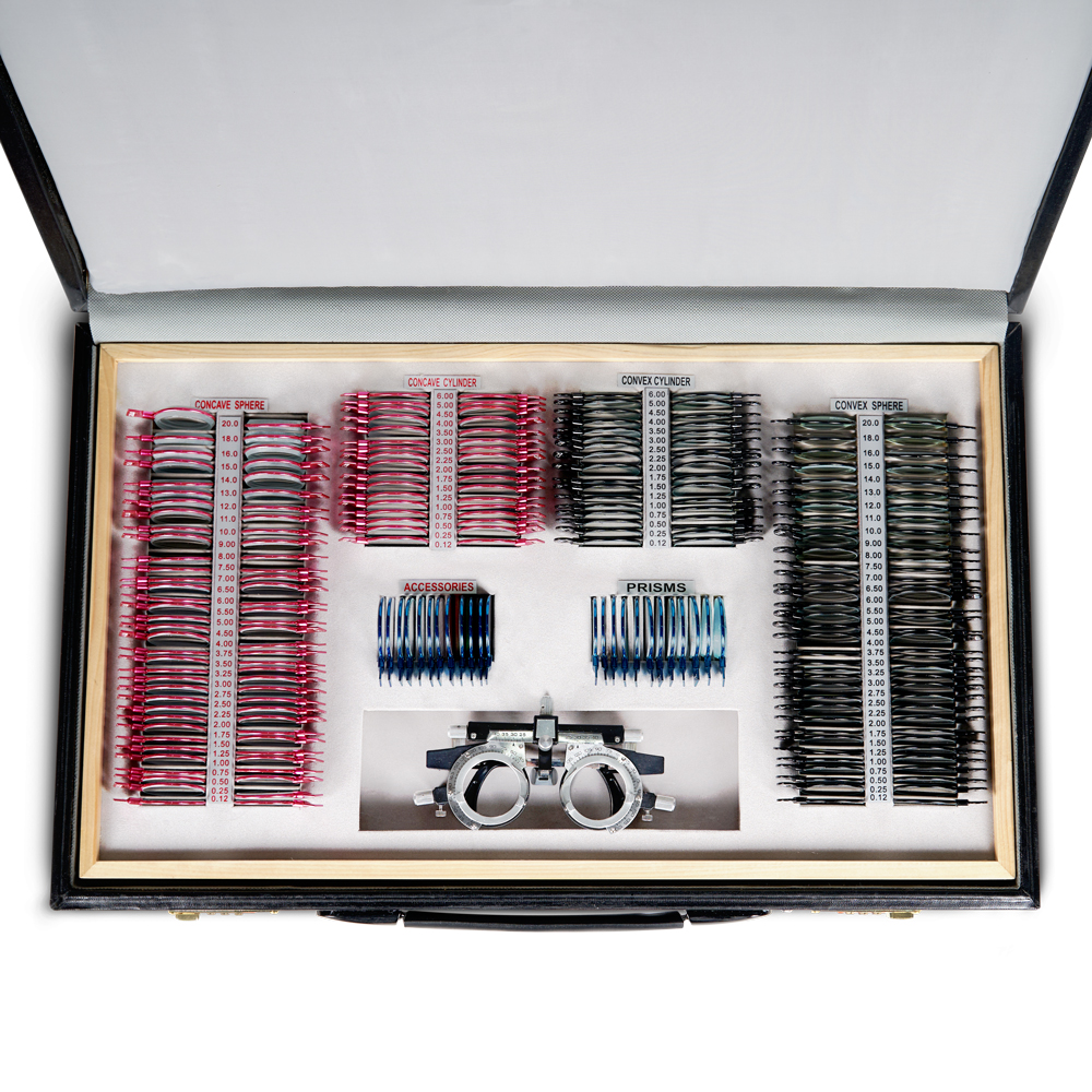 Набор пробных очковых линз c оправой Armed-3 на 232 линзы фото4