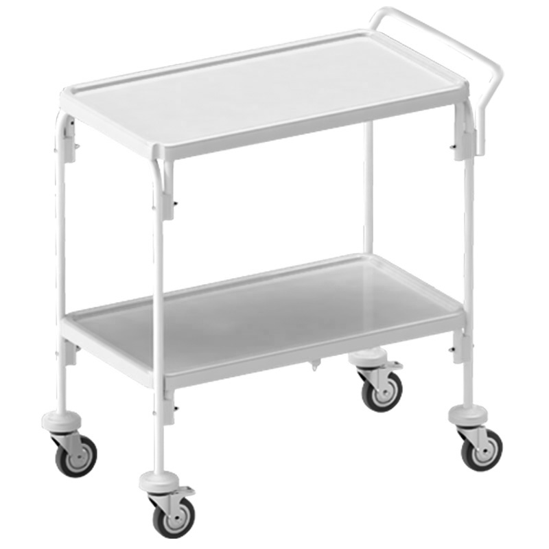 Внутрибольничная 2-х ярусная тележка ТБ-01-КРОНТ-1: фотографии