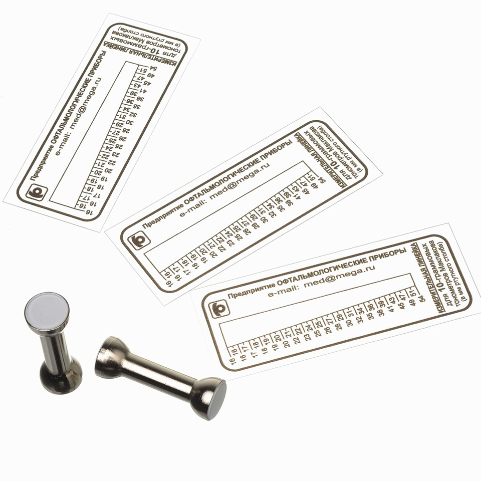 Тонометр внутриглазного давления (по Маклакову) НГМ2-ОФТ-П: фотографии