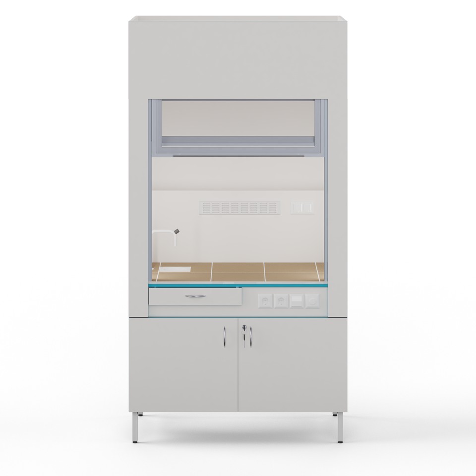 Вытяжной шкаф Теолаб ШВ-1200 КГ-С-Комфорт фото2