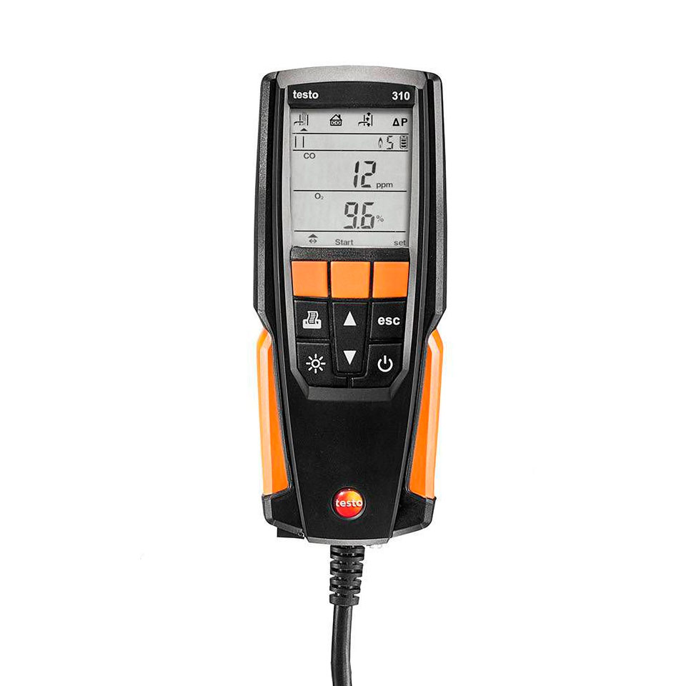 Анализатор дымовых газов Testo 310: фотографии