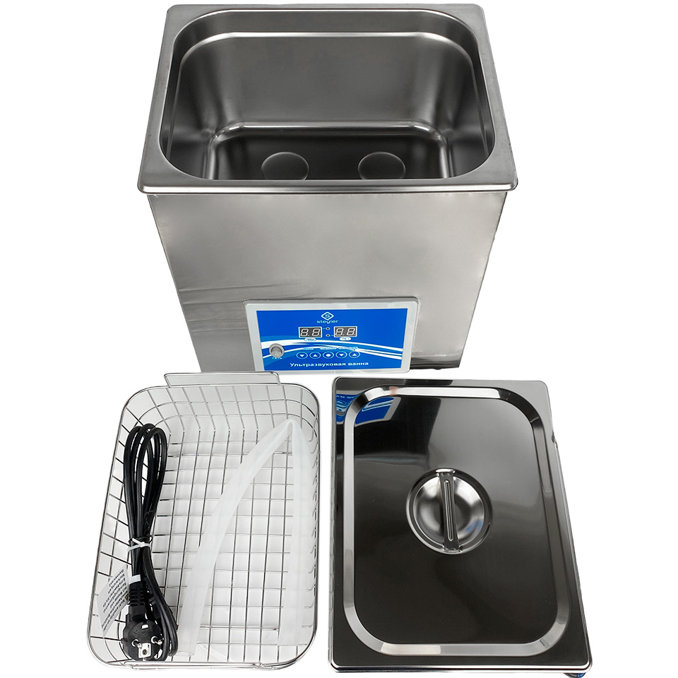Ультразвуковая ванна Stegler 10DT фото6