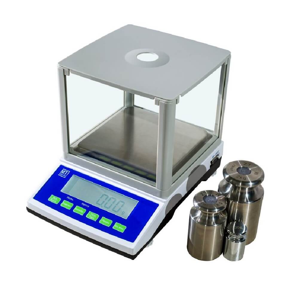 Весы портативные MT-H2002E (2000 г, 0,01 г, внешняя калибровка) MT-03220604 с поверкой: фотографии