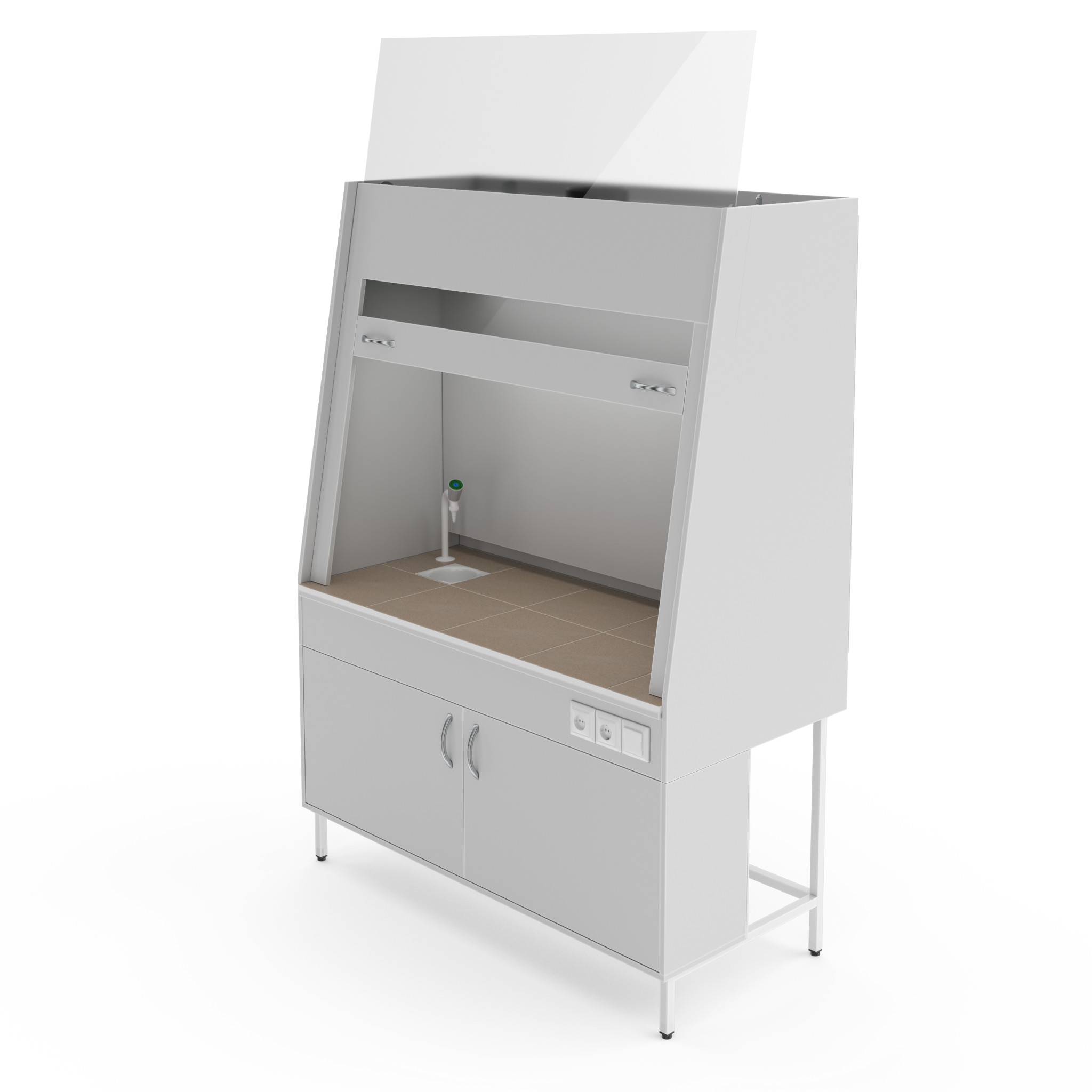 Вытяжной шкаф Теолаб ШВ-1500 КГ-С фото1