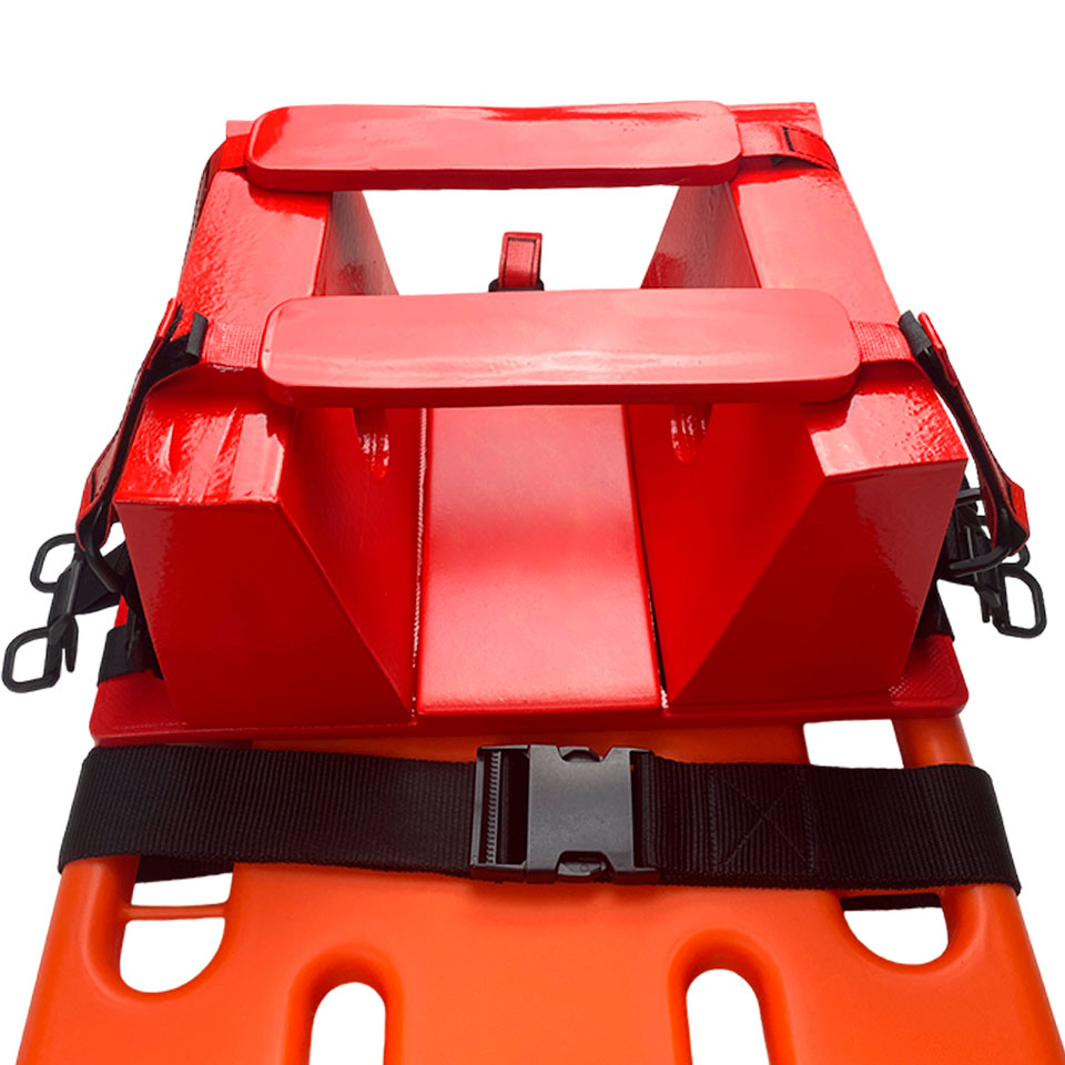 Жёсткие медицинские носилки DDJ-6C с подголовником фото6