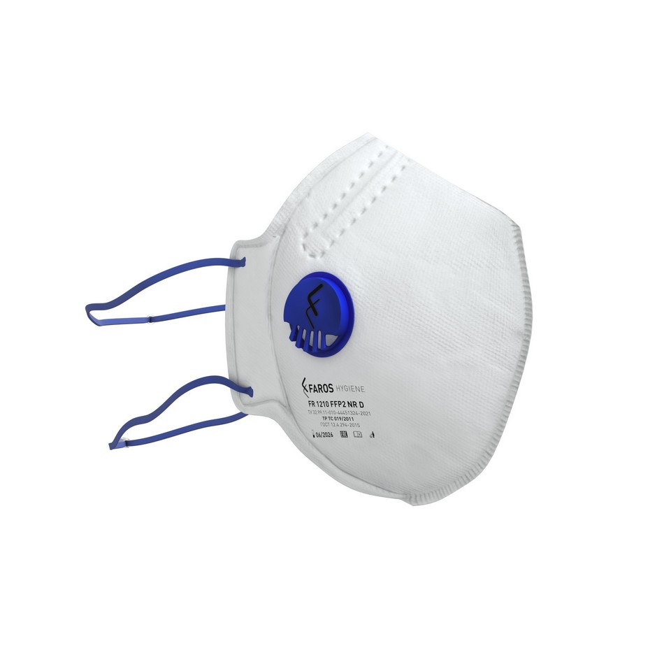 Медицинский респиратор Фарос FR 1210 М FFP2 NRD: фотографии